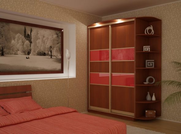 Armadio scorrevole in camera da letto