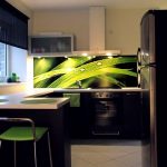 Soluzione moderna per una cucina senza pensili