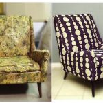 Soluzione elegante per un soggiorno moderno da una vecchia sedia