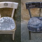 Città eleganti per una collezione di sedie