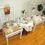 Sedie decoupage angolo parigino