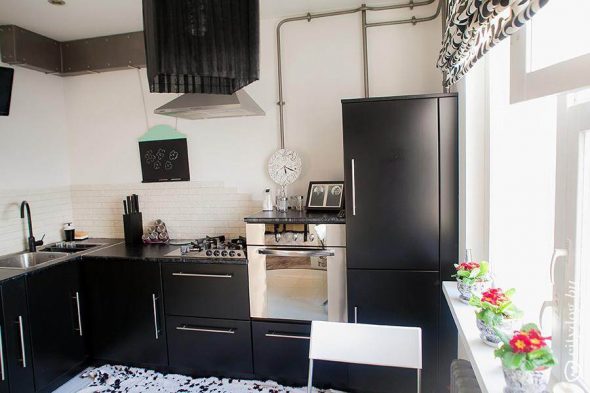 Progettazione di cucine ad angolo
