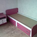 Letto in truciolato fai da te per ragazze