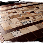 Piano di lavoro in mosaico fai da te