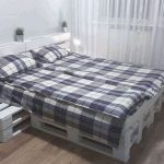 Letto fai da te in pallet economico, durevole e confortevole