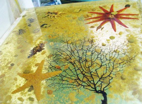 Tavolo creativo all'ombra dxxx