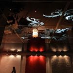 Piastrelle a specchio per soffitto con motivo