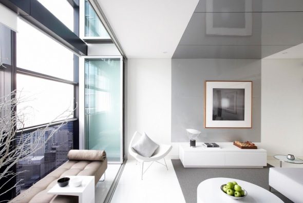 Superfici a specchio sul soffitto