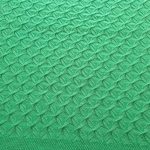 Pătură verde pentru copii cu un model interesant