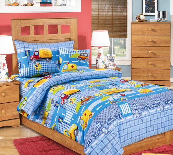 Biancheria da letto per bambini in percalle