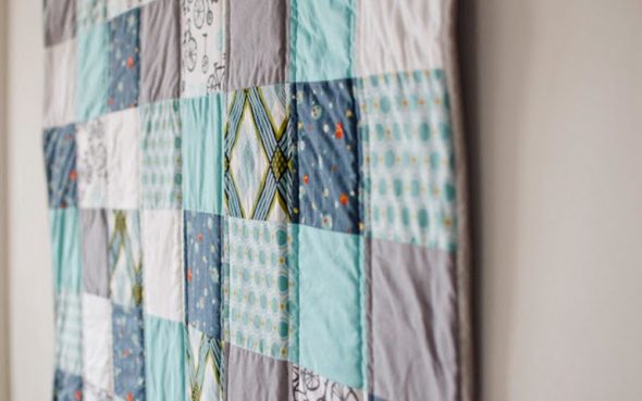 Copriletto patchwork