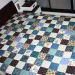 Copriletto patchwork scozzese fai da te
