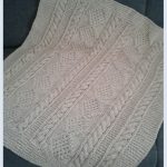Împletituri, romburi și conuri - modele pentru o pătură pentru bebeluși