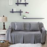 Bellissimo copriletto sottile per un divano in stile moderno