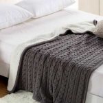 Coperta-copriletto double-face morbida e soffice