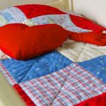 Copertina morbida per neonati in patchwork