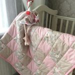 Delicata coperta patchwork per bambina