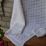 Pătură originală tricotată pentru bebeluși