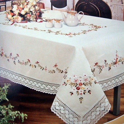 Tovaglia ovale in lino