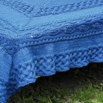 Copriletto blu
