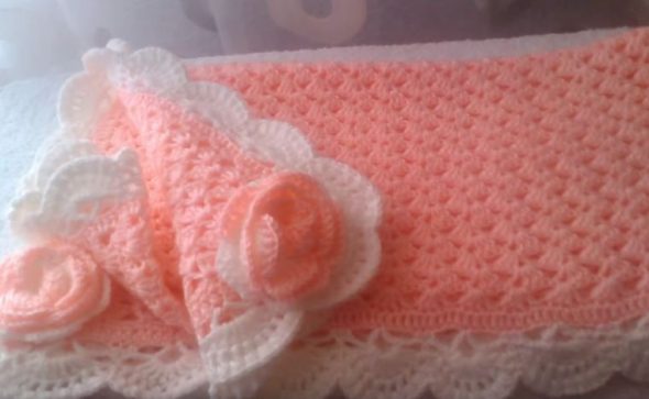 Coperta con rose
