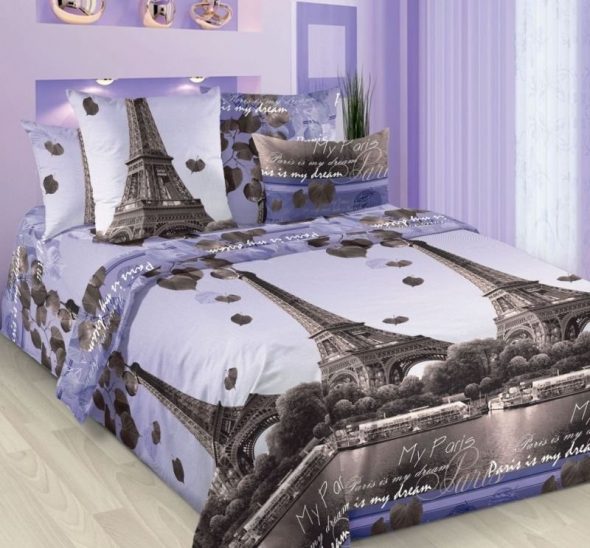 Biancheria da letto Romance of Paris