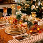 Tovaglia festiva per la tavola di Capodanno