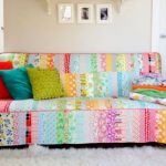 Copridivano patchwork fai da te