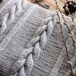 rivestimento in plaid grigio lavorato a mano