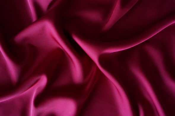Satin de soie extensible