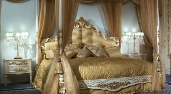 Design del letto classico