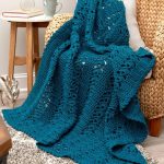 Una splendida coperta fatta a mano con un motivo insolito