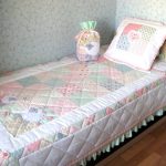 Copriletto trapuntato fai da te per letto singolo