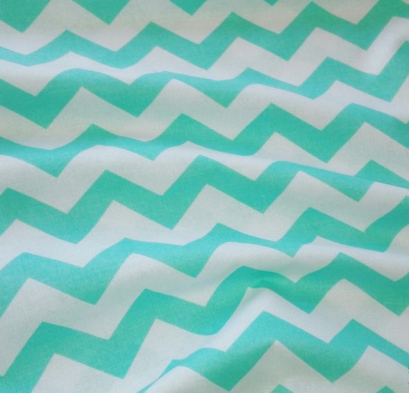 Calico con zigzag