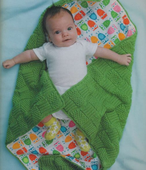 Comoda coperta bifacciale per neonati