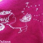 Coperta lavorata a maglia Angel's Breath
