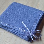 plaid azzurro per neonato
