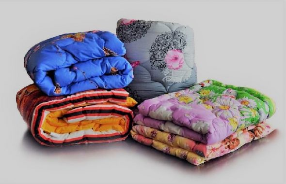 Grande coperta imbottita