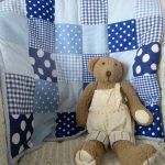 Trapunta patchwork per neonato