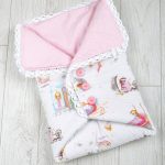 Coperta trasformabile a busta con bottoni per neonati