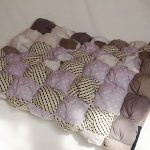 Bellissima combinazione per una coperta decorativa a forma di caramella