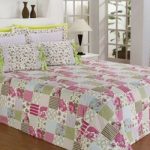 Bellissima trapunta patchwork per letto matrimoniale