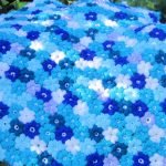 Bellissima coperta floreale Nontiscordardime
