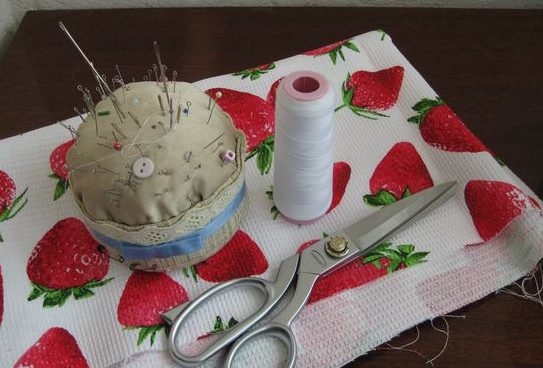 Asciugamano da cucina fai da te