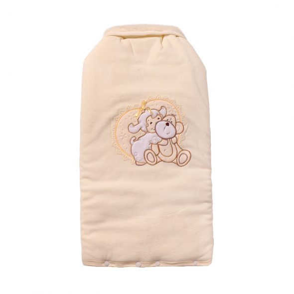 Coperta-busta con bottoni