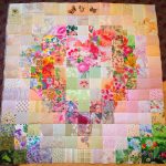Coperta con motivo a buccia d'acquerello