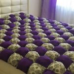 Lussuosa coperta doppia a forma di caramella con motivo diagonale