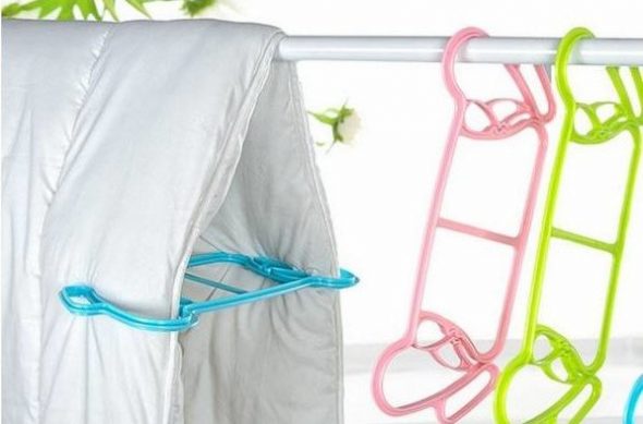 Asciugatura della coperta dopo il lavaggio
