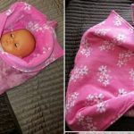 Coperta in lana merino infeltrita per neonati