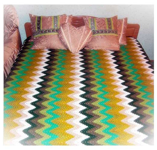 Zigzag a contrasto a quadri